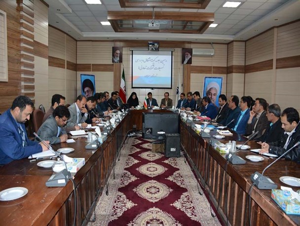 جلسه کارگروه اشتغال و بررسی تسهیلات تعاونی های شهرستان سرایان