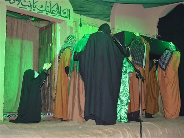 نمایش «حامی حرم» در شهرری اجرا شد + تصاویر