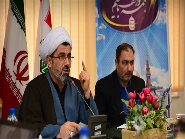 نشست خبری مدیر کل اداره اوقاف و امور خیریه استان مازندران در ساری