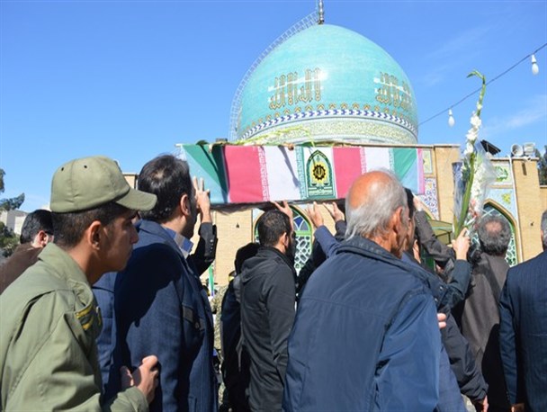 تشییع پیکر پاک شهید طاهر کمره‌ای در منجیل‌آباد رباط کریم