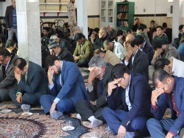 از مراسم گرامیداشت شهدای ترور سیستان و بلوچستان
