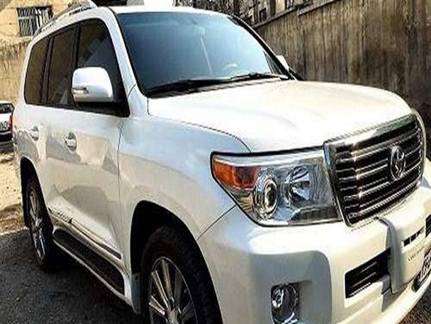 لندکروز میلیاردی در کرگان توقیف شد