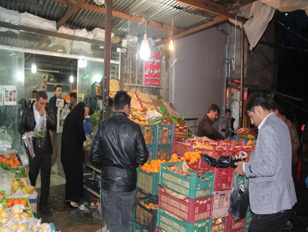 آخرین لحظات سال ۹۵ سمیرم زیر بارش رحمت الهی+ تصاویر