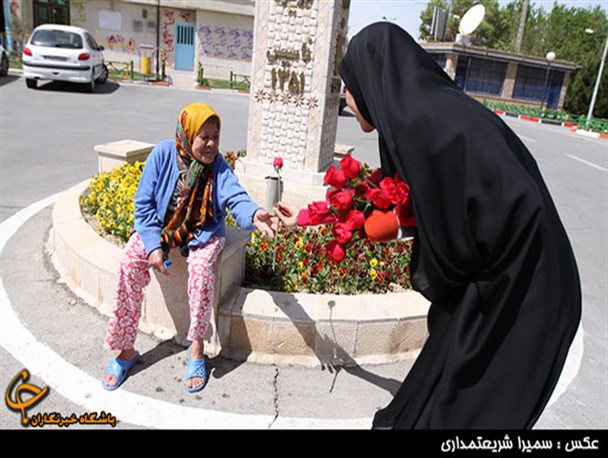 تصاویر/روز مادر در خانه سالمندان