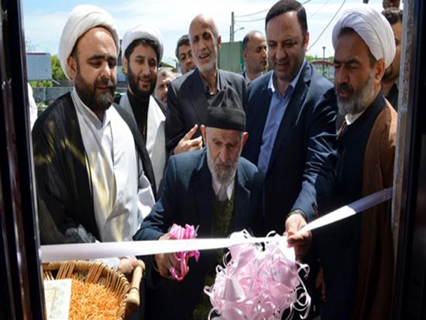آیین افتتاحیه مسجد امام حسین (ع) جفرود بالا و افتتاح خانه عالم روستای چپرپرد پایین خشکبیجار