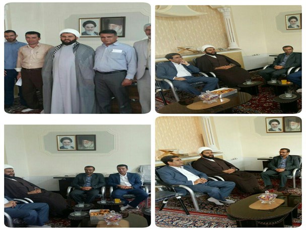 دیدار فرماندار و بخشداران شهرستان پاسارگاد با امام جمعه بخش پاسارگاد