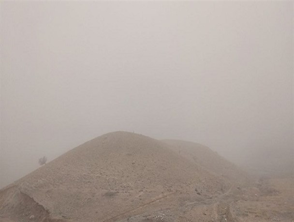گرد و غبار مهمان ناخوانده آسمان لرستان