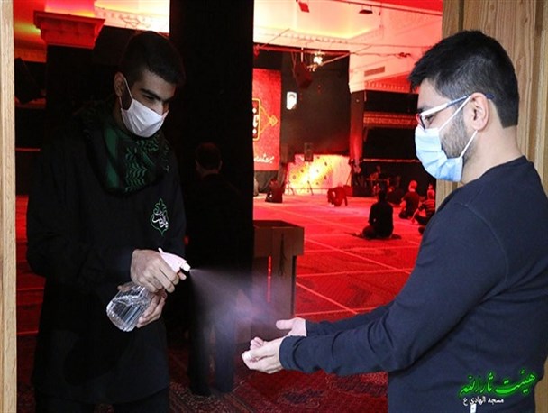 هیات‌های مذهبی در شب‌های احیا صف اول یاری دهندگان مدافعان سلامت هستند