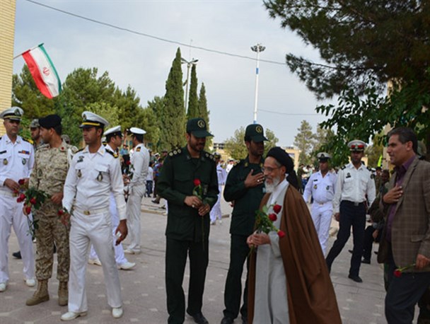 گلباران قبور مطهر شهدای سیرجان