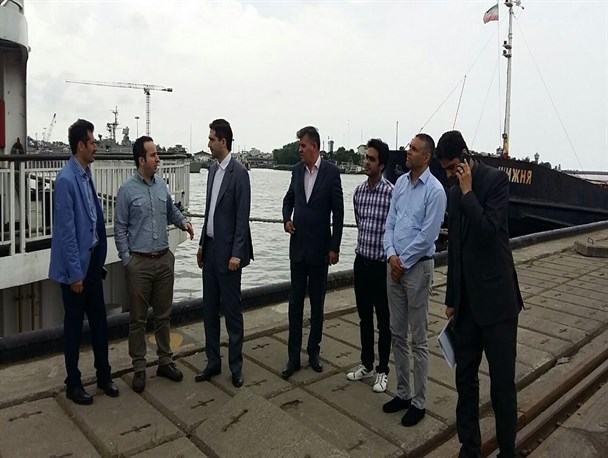بازدید هیئت سرمایه گذار ایتالیایی از بندرانزلی