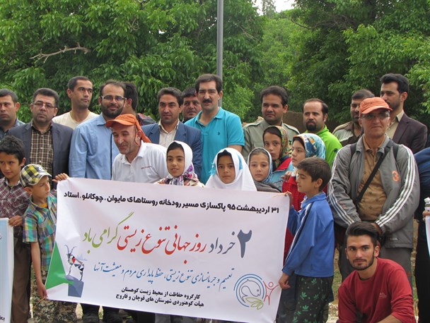 پاکسازی مسیر رودخانه در دهستان شاه جهان+تصاویر
