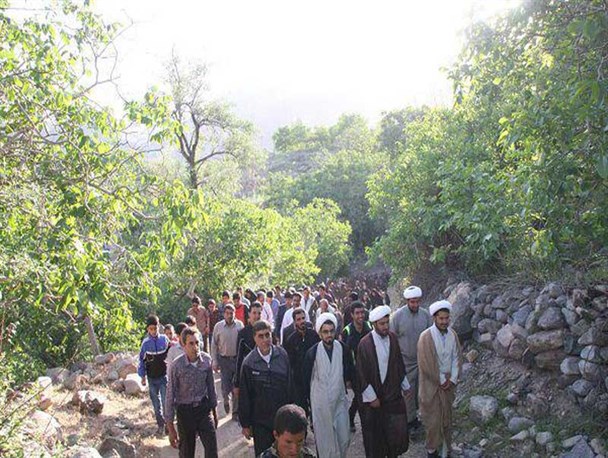 همایش پیاده روی خانوادگی در هنزای رابر برگزار شد