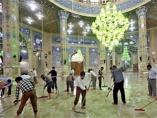 مساجد کرمانشاه آماده میزبانی ماه مبارک رمضان می‌شوند