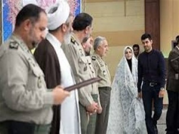 جشن ازدواج 51 سرباز در زاهدان برگزار شد