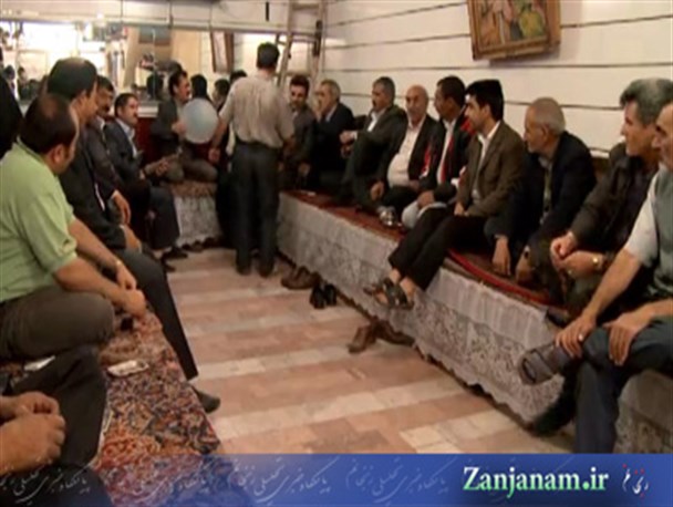 قهوه خانه، فرهنگ شفاهی مردم زنجان