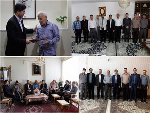 دیدار و دلجویی مدیرکل ورزش و جوانان استان از بازنشستگان ورزشی