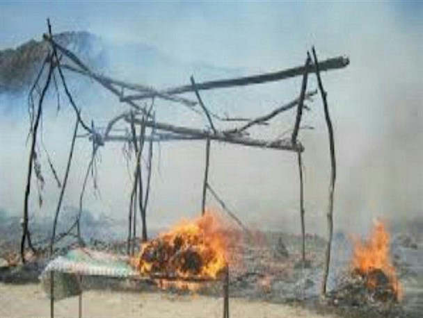انفجار سیلندر گاز در یک چادر عشایری ۴ مصدوم برجا گذاشت