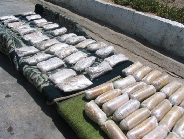 کشف بیش از 2 تن انواع مواد مخدر در شهرستان کهنوج