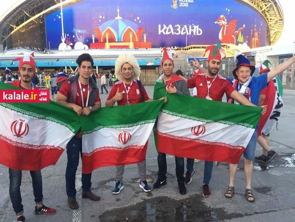 عکس/ طرفداران گلستانی تیم ملی در روسیه