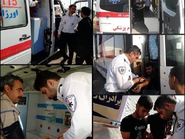 ۱۸۰۰ ماموریت توسط اورژانس لرستان انجام شد