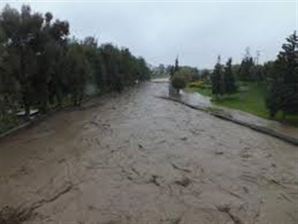 رودخانه زاینده رود گل آلود شد