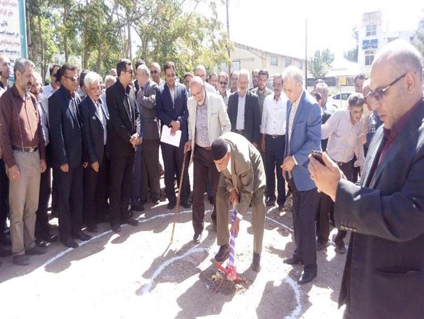 آغازساخت یک واحد آموزشی به همت یک خیّرآشتیانی