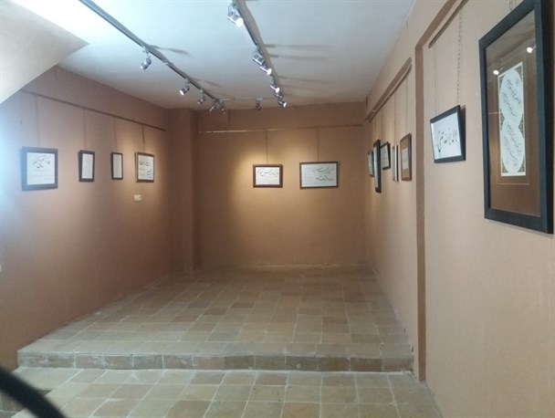 برپایی نمایشگاه خوشنویسی شمیم رضوان در خلیل آباد