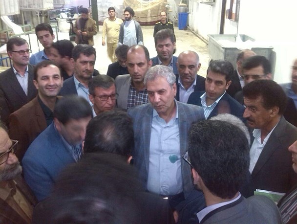 بازدید وزیر تعاون از شهرک صنعتی شفت+تصاویر