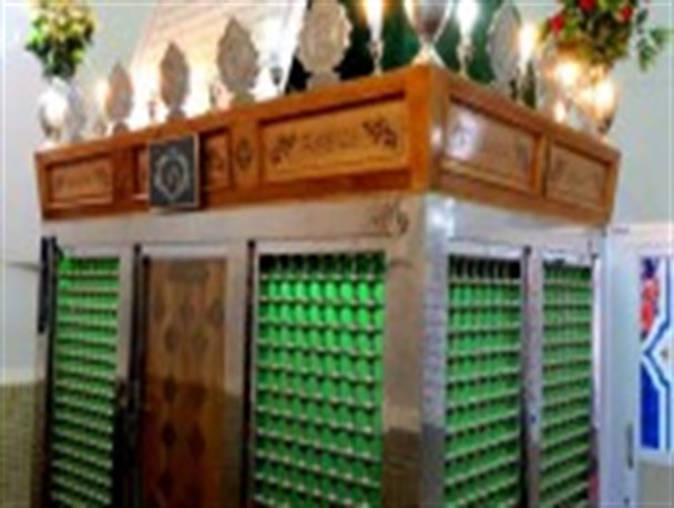 امامزاده میرزین العابدین(ع) شهر ورزنه غبار روبی شد/ تصاویر