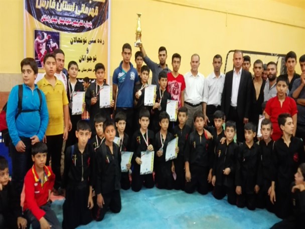 سروستان نائب قهرمان مسابقات کونگ فوتوآ استان فارس شد
