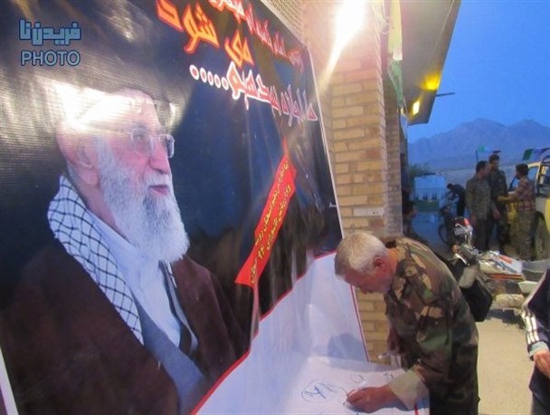 اهالی روستای سفتجان به کمپین "ما هم اجازه نمی دهیم" پیوستند/ تصاویر