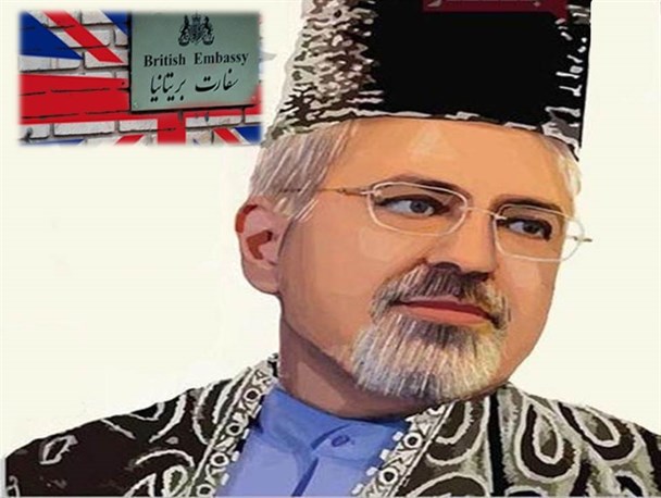 استقبال ظریف الممالک! از بازگشایی غیرقانونی سفارت انگلیس در تهران