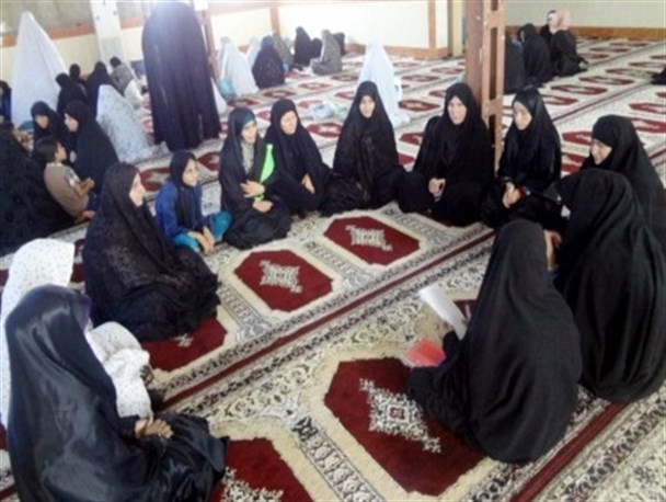 گردهمایی حلقات صالحین بهمئی در مسجد جامع لیکک+تصاویر