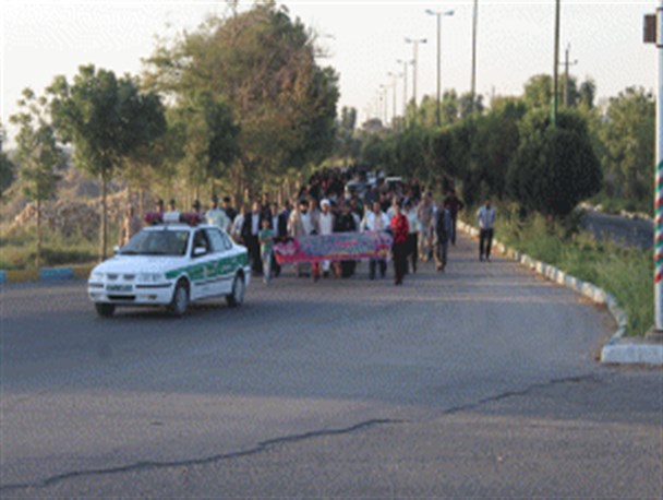 گزارش تصویری از پیاده روی خانوادگی شهر جوادآباد