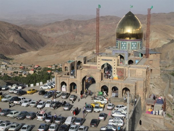 کلنگ زنی طرح توسعه شبستان آستانه مبارکه بی بی زینب خاتون(س) سربیشه