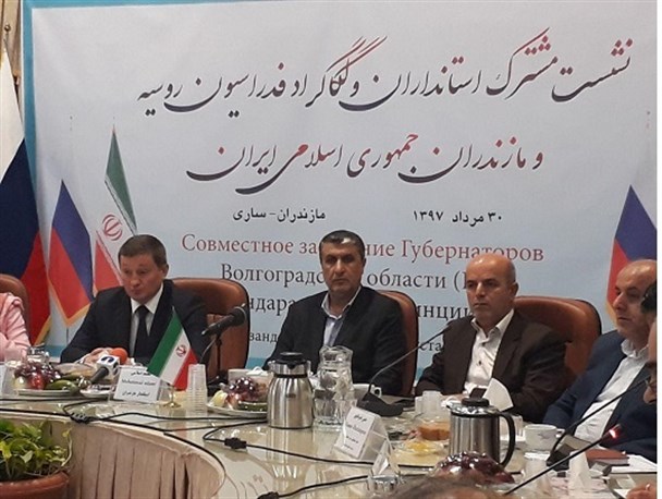 توسعه مناسبات تجاری مازندران و ولگاگراد روسیه