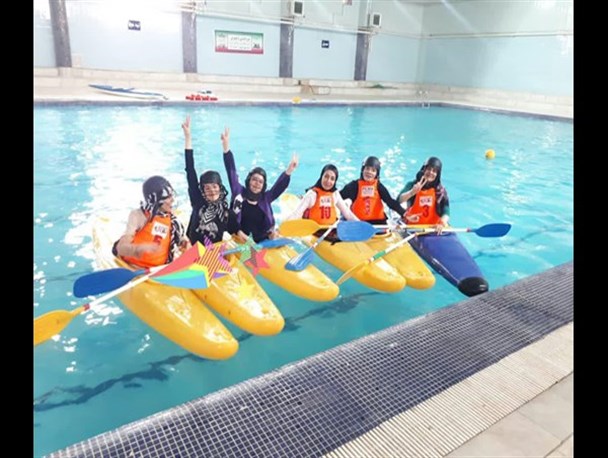 استعداد بالای بانوان قم در قایقرانی/ قایقرانی قم نیازمند مساعدت مسئولان