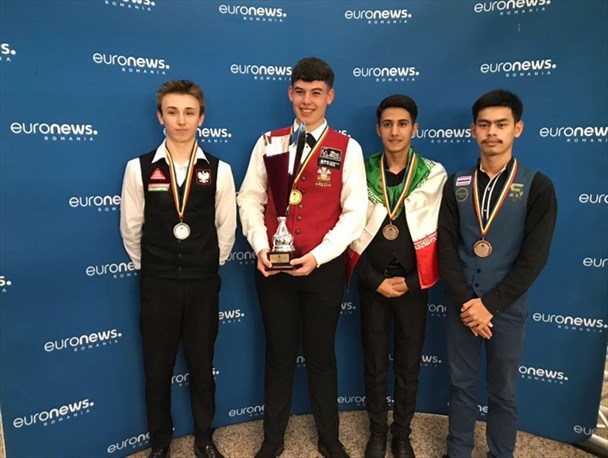 اسنوکر رده های سنی قهرمانی جهان| باقری برنزی شد