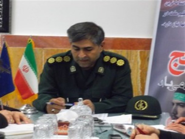 نشست خبری سرهنگ سامی فرماندهی سپاه ناحیه آذرشهر با اصحاب رسانه برگزار شد
