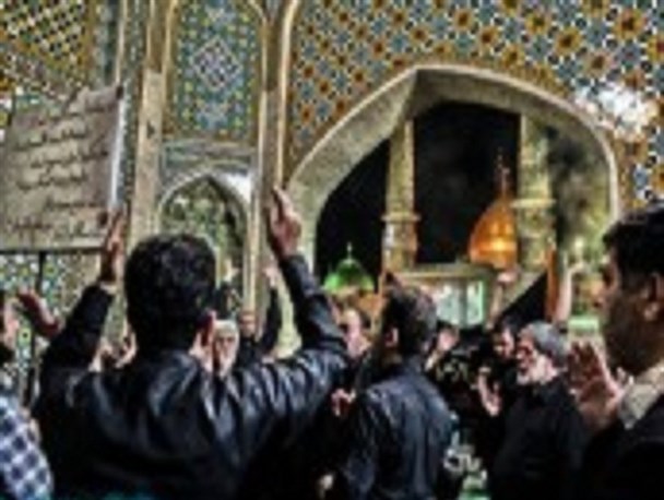 حضور پر شور مردم در مراسم مسلمیه در حرم حضرت عبدالعظیم (ع) + تصاویر