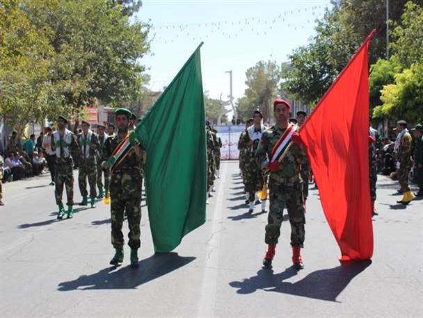 نمایش اقتدار و آمادگی بسیجیان گنابادی در روز 31 شهریور