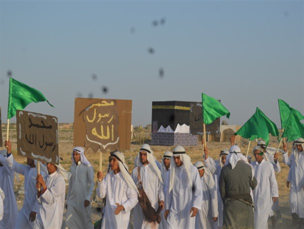 واقعه غدیر خم در شهرستان زابل بازسازی شد