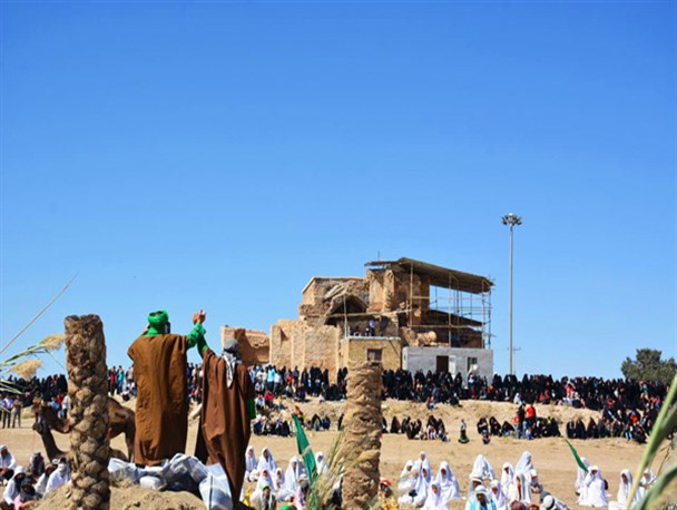 نمایش بازسازی واقعه غدیر خم در صفاشهر