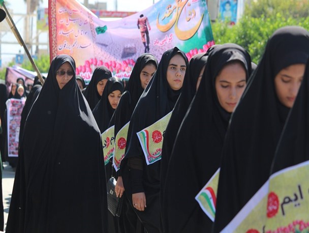 قدرت نظامی نیروهای مسلح ممسنی به نمایش گذاشته شد