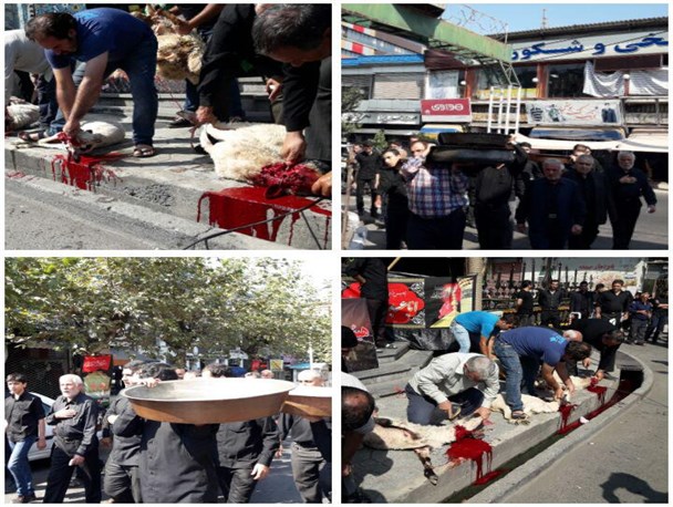 آیین سنتی طشت گذاری در تالش برگزارشد