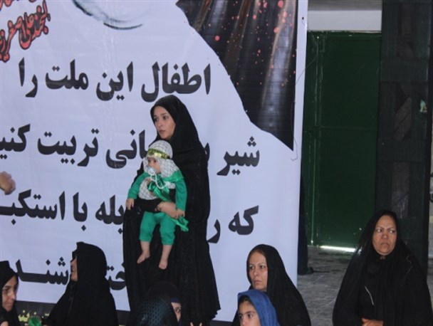 برگزاری مراسم شیرخوارگان حسینی در استان یزد به روایت تصویر