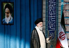 Image result for رهبر در خطبه های نمازعید فطر 94