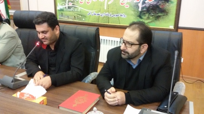 نشست فرزندان شاهد با مشاور استاندار مازندران در آمل برگزار شد